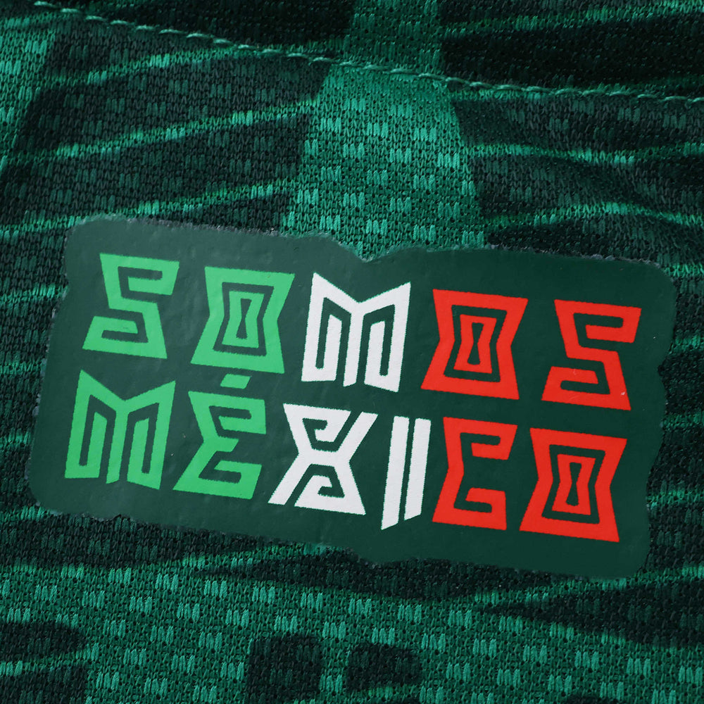 Camisa Seleção México I Copa do Mundo 2026 Manga Longa Verde Adidas