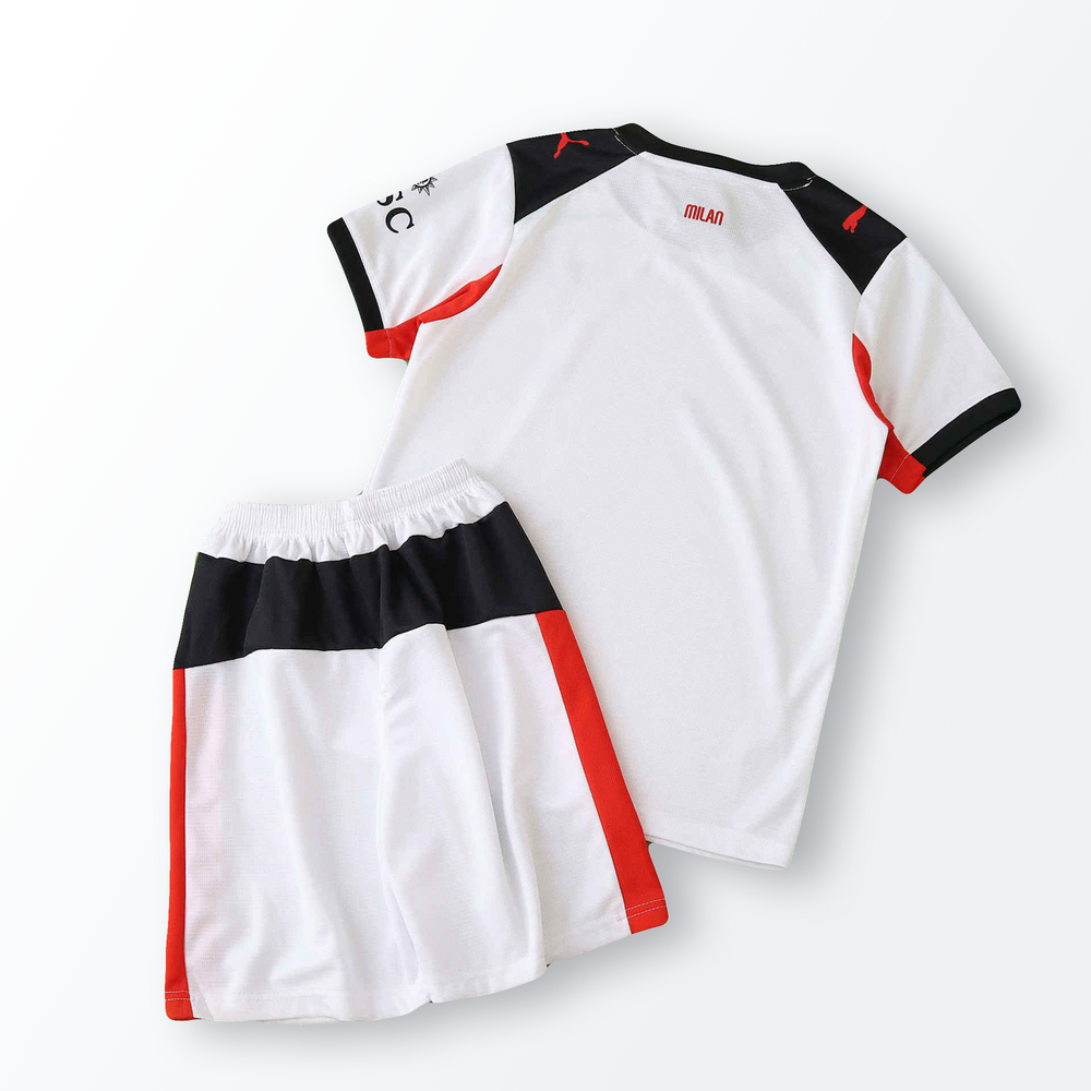 Conjunto Infantil AC Milan II 2025/26 Branco Puma