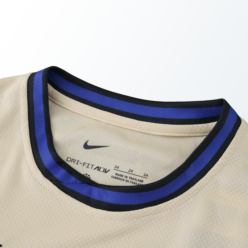 Conjunto Infantil Barcelona II 2025/26 Dourado Nike