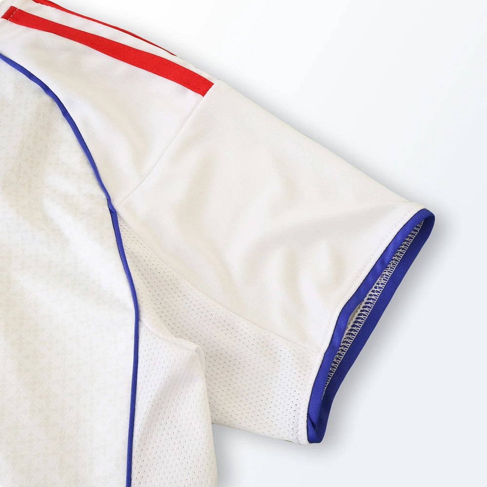 Conjunto Infantil Olympique Lyon I 2025/26 Branco Adidas