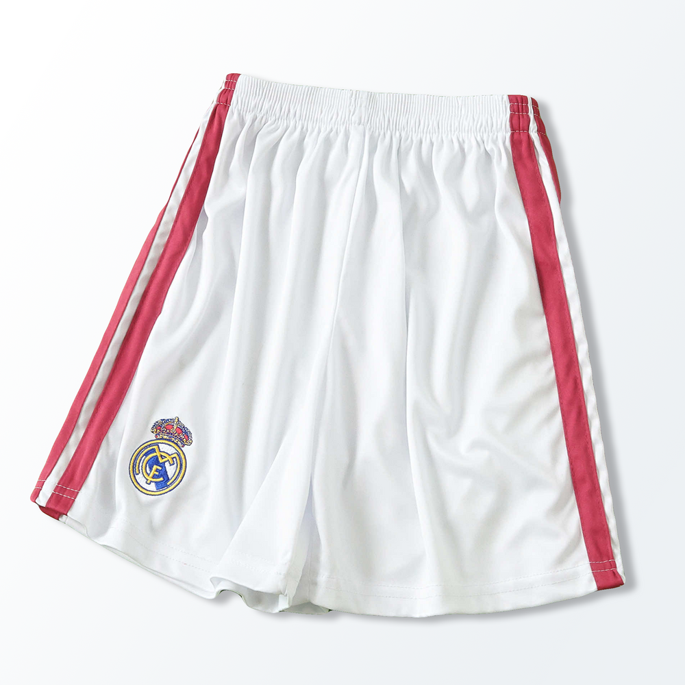 Conjunto Infantil Real Madrid I 26/27 Branco Adidas
