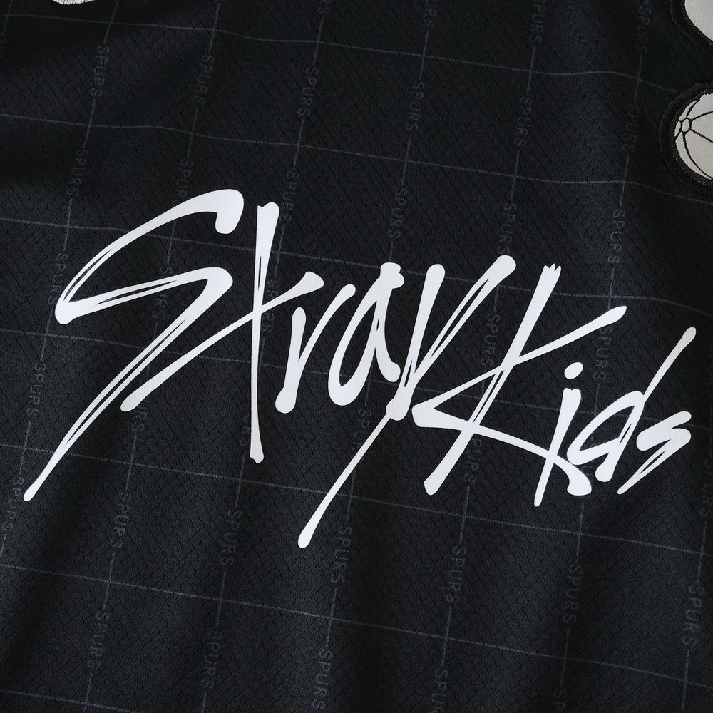 Conjunto Infantil Tottenham Hotspur x Stray Kids II 2025/26 Preto Nike