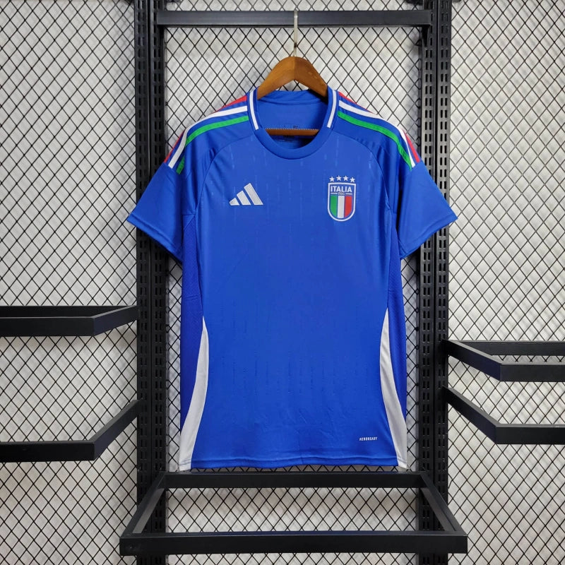Camisa Seleção Itália I 24/25 Azul Masculina