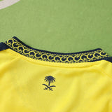 Conjunto Infantil Al Nassr I 26/27 Amarelo