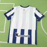 Camisa Real Sociedad I 26/27 Azul e Branca Masculina