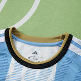 Camisa Seleção Argentina Comemorativa Messi #10 Azul e Branca