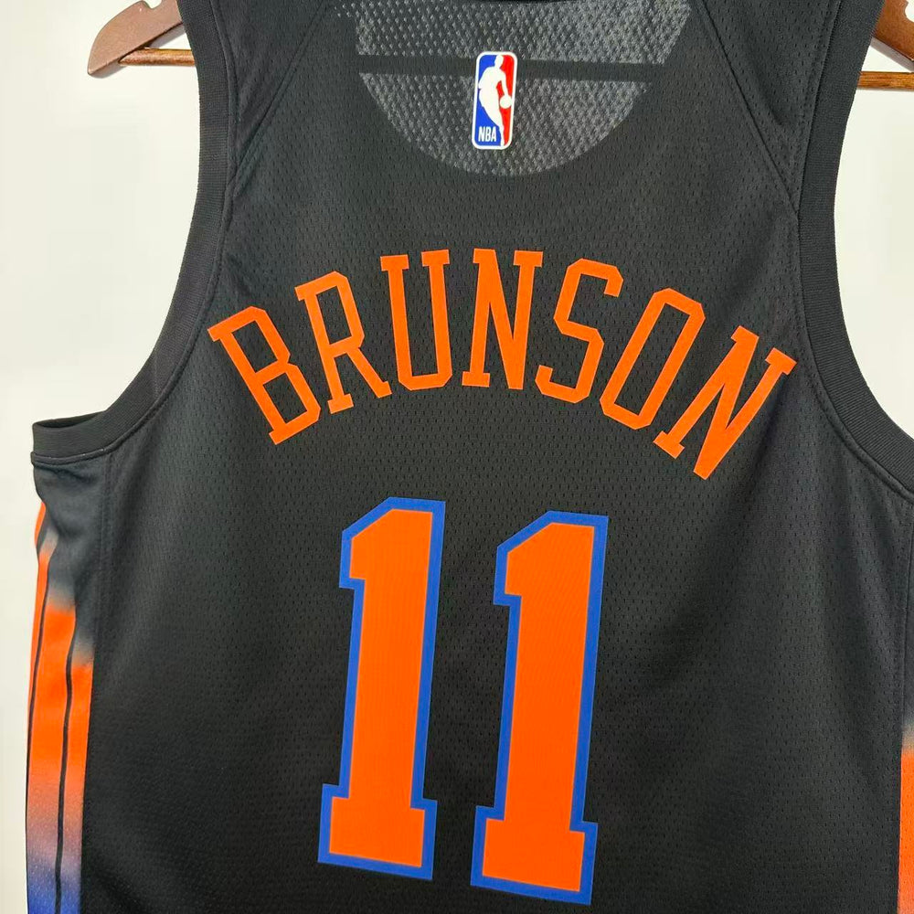 Regata New York Knicks Swingman Statement Edition 25/26 Preta Jordan