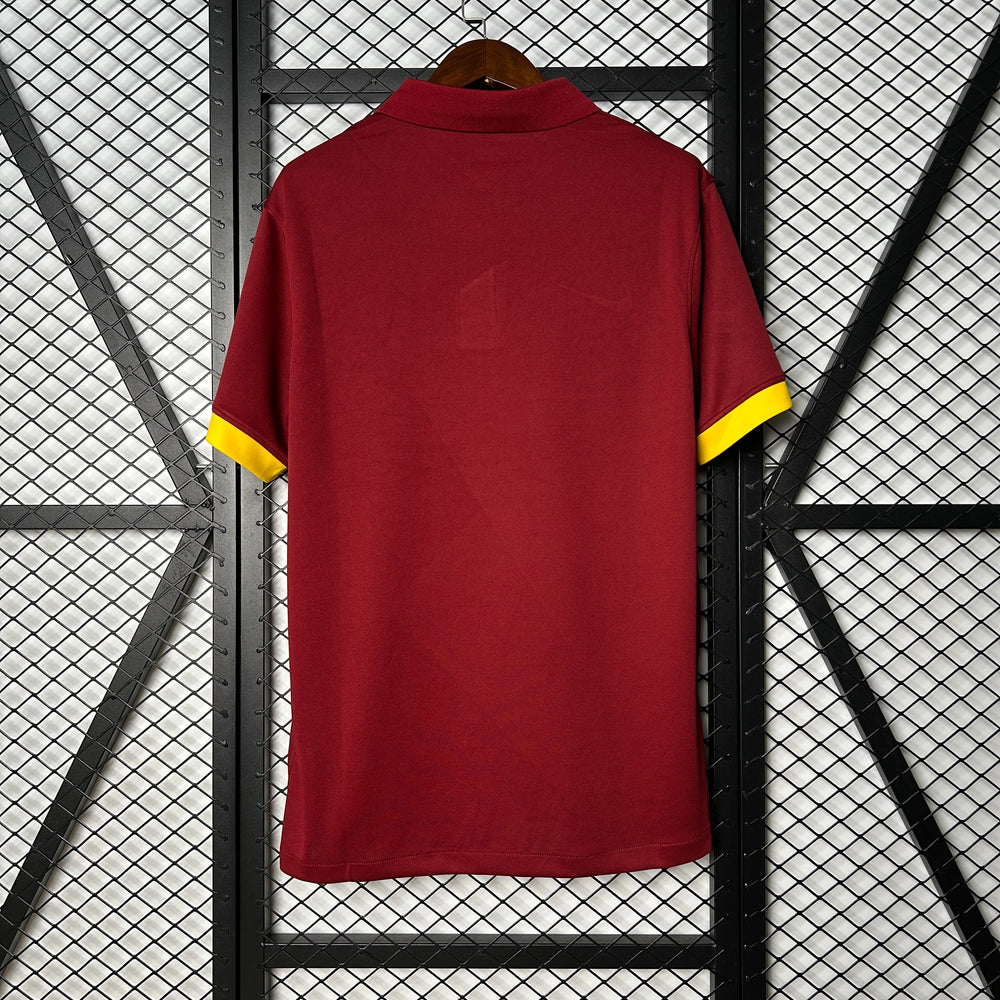 Camisa AS Roma I 2014/2015 Retrô Vermelha Nike