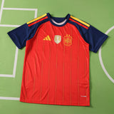 Camisa Seleção Espanha I Campeã Copa do Mundo 2026 com Patch Vermelha
