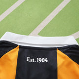 Camisa Hull City I 26/27 Preta e Laranja Masculina Oxen