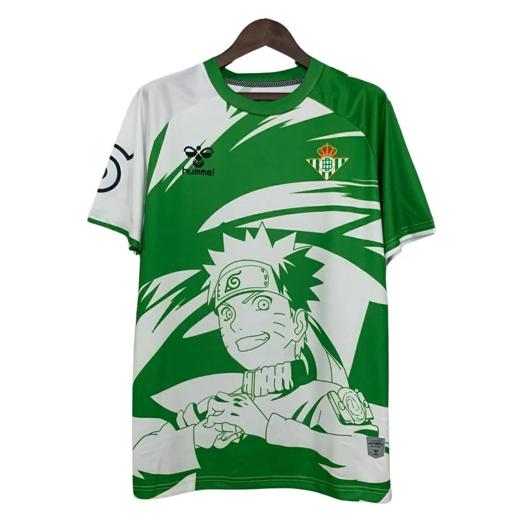 Camisa Real Betis Comemorativa Naruto Verde