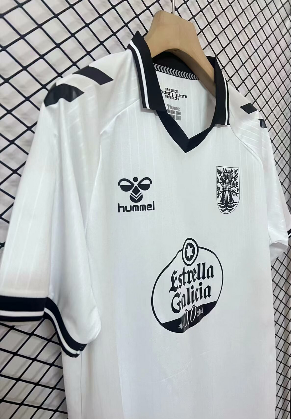 Camisa Celta de Vigo Comemorativa 100 Anos Goleiro Branca Hummel