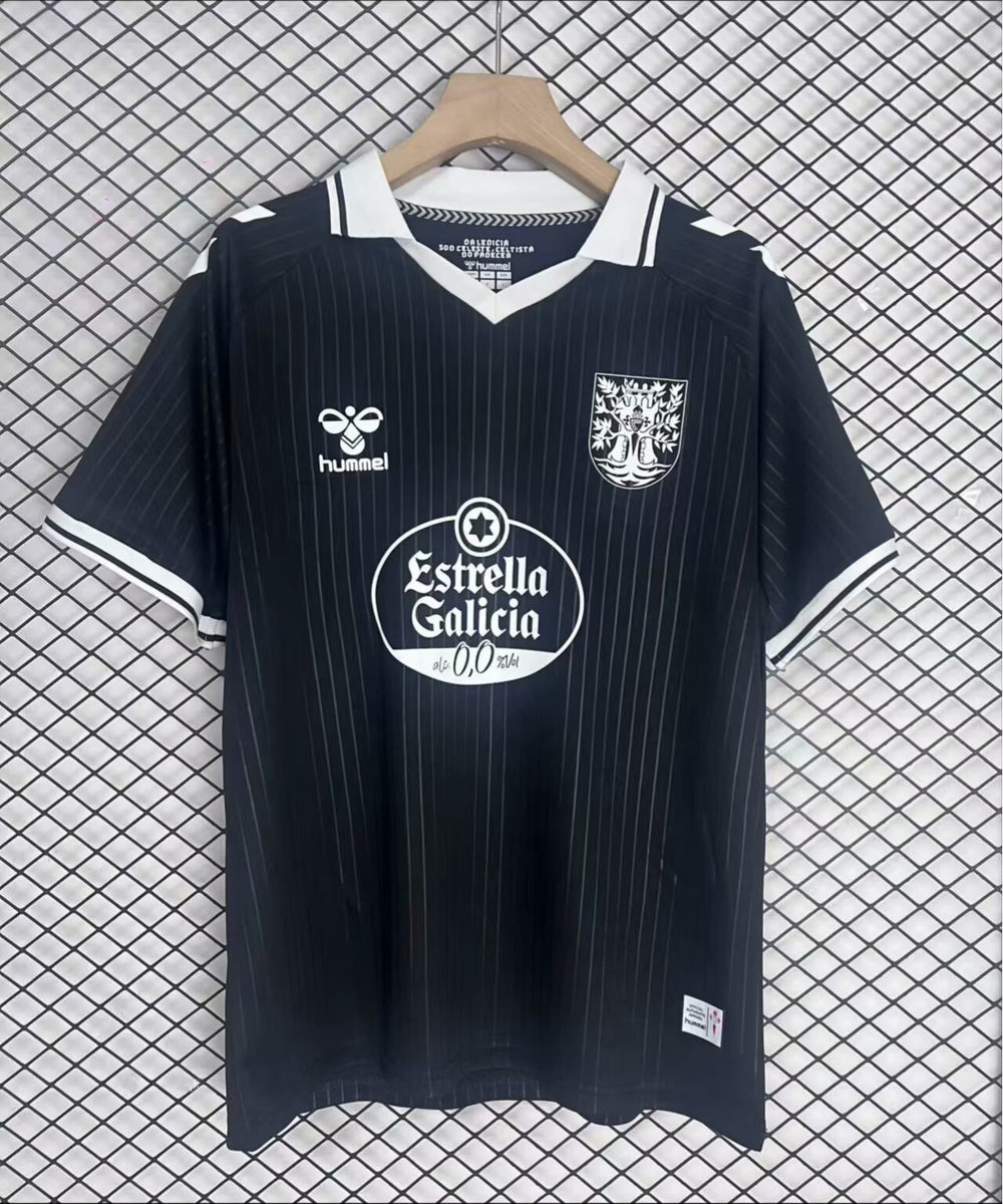 Camisa Celta de Vigo Comemorativa 100 Anos Preta Hummel