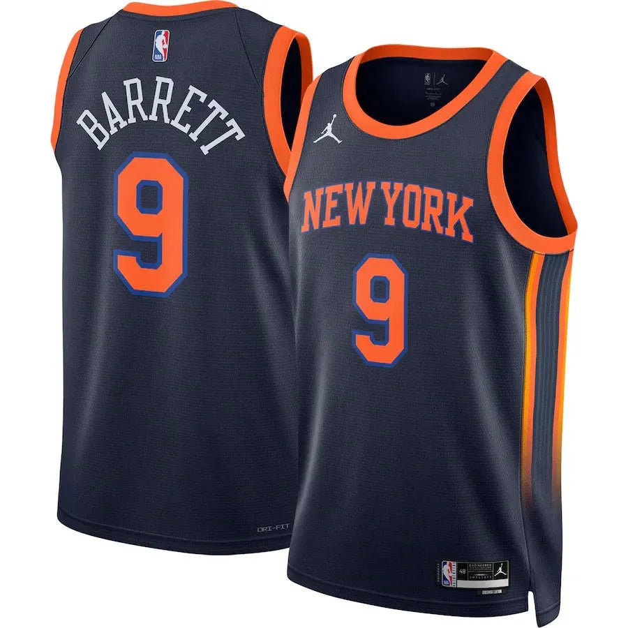 Regata New York Knicks Swingman Statement Edition 22/23 Azul Marinho Jordan