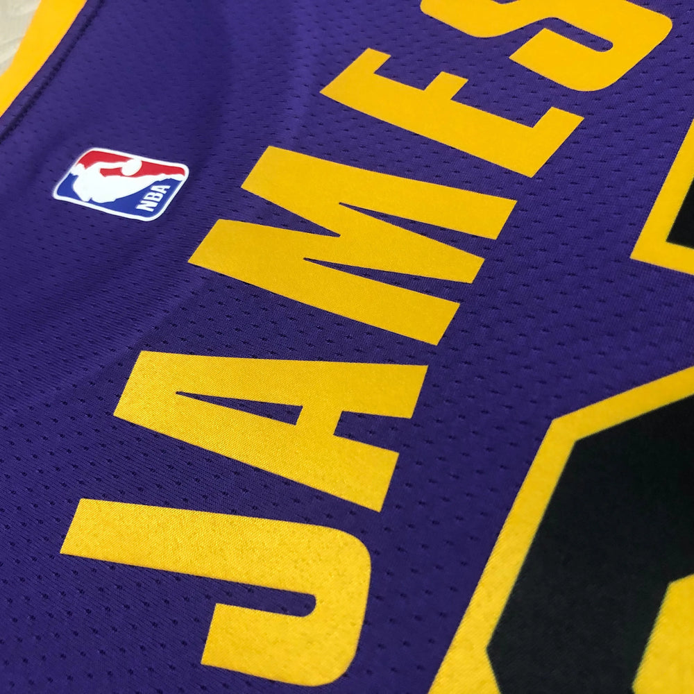 Regata Los Angeles Lakers Swingman Statement Edition 24/25 Roxa Masculina Jordan