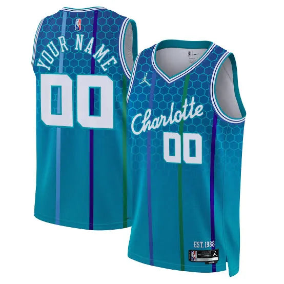 Regata Charlotte Hornets Swingman City Edition 21/22 Azul Masculina Jordan