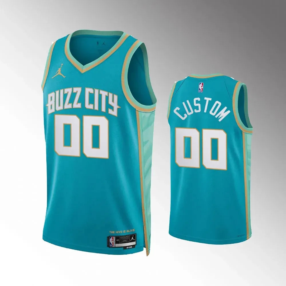 Regata Charlotte Hornets Swingman City Edition 23/24 Azul Masculina Jordan