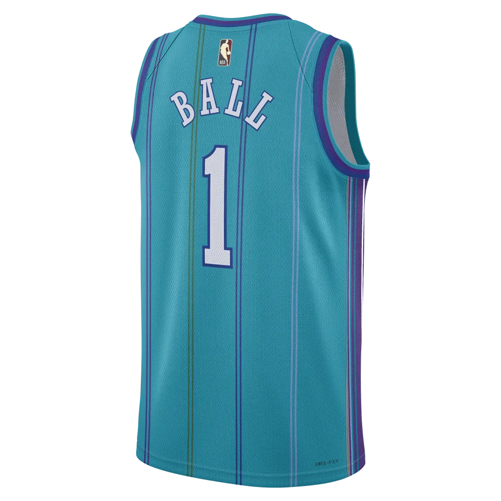 Regata Charlotte Hornets Swingman Classic Edition 23/24 Azul Masculina Jordan