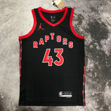 Regata Toronto Raptors Swingman Statement Edition 22/23 Preta Masculina