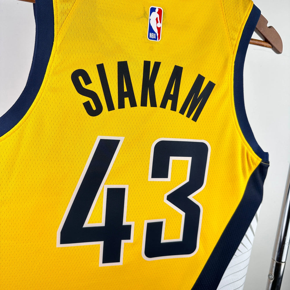 Regata Indiana Pacers Swingman Statement Edition 24/25 Amarela Jordan