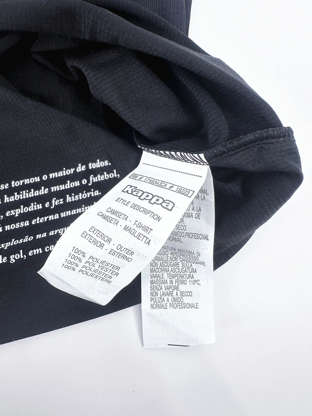 Camisa Vasco da Gama I 24/25 Preta Masculina Kappa
