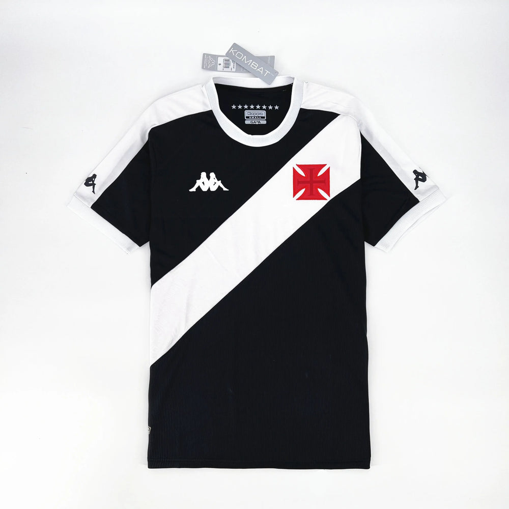 Camisa Vasco da Gama I 24/25 Preta Masculina Kappa