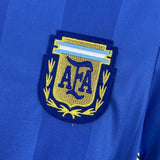 Camisa Seleção Argentina II 1986 Retrô Azul Masculina