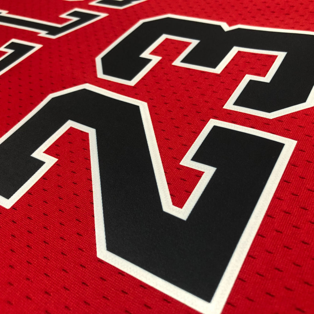 Regata Chicago Bulls Mitchell & Ness Retrô 1997/1998 Vermelha Mitchell & Ness