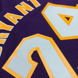 Regata Los Angeles Lakers Mitchell & Ness Kobe Bryant #24 Retrô 2008/2009 Roxa - DS Sports - Artigos Esportivos