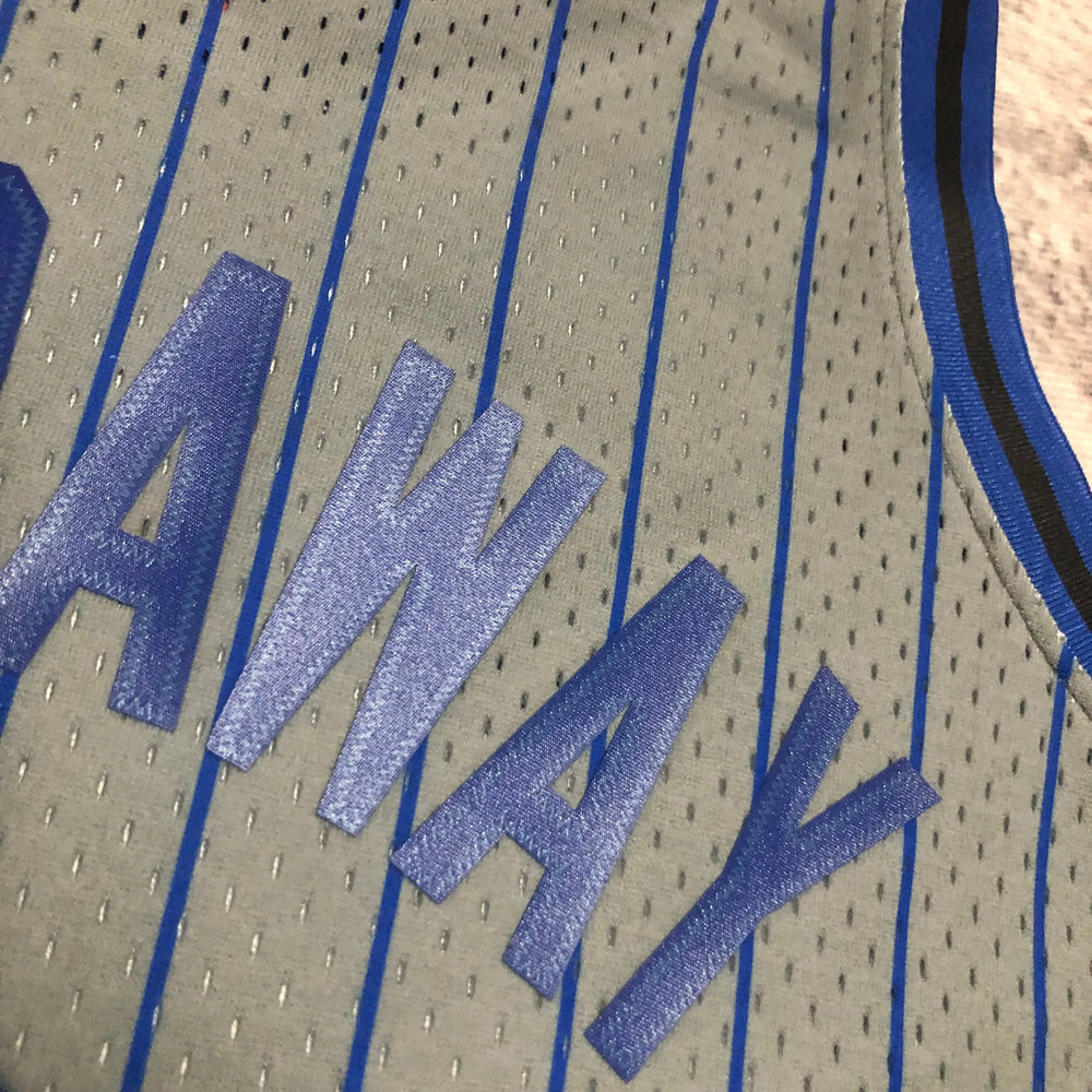 Regata Orlando Magic Mitchell & Ness Penny Hardaway 1994-1995 Cinza Mitchell & Ness