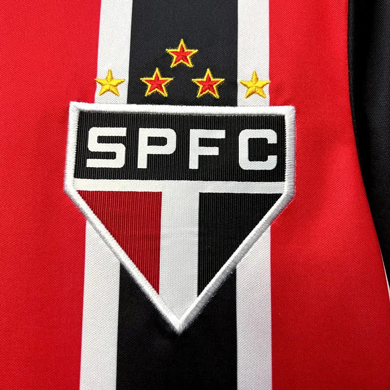 Camisa São Paulo II 24/25 Vermelha e Branca Masculina New Balance