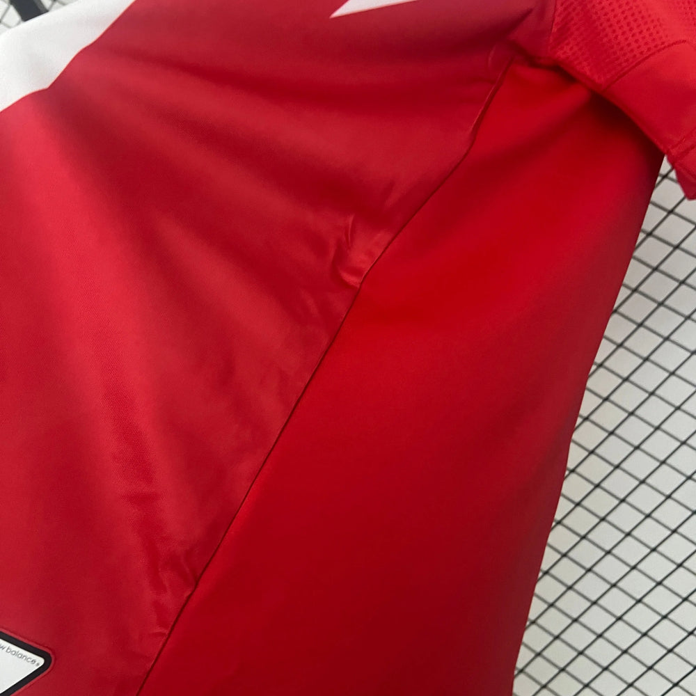 Camisa Sevilla FC II 2015/2016 Retrô Vermelha Masculina New Balance