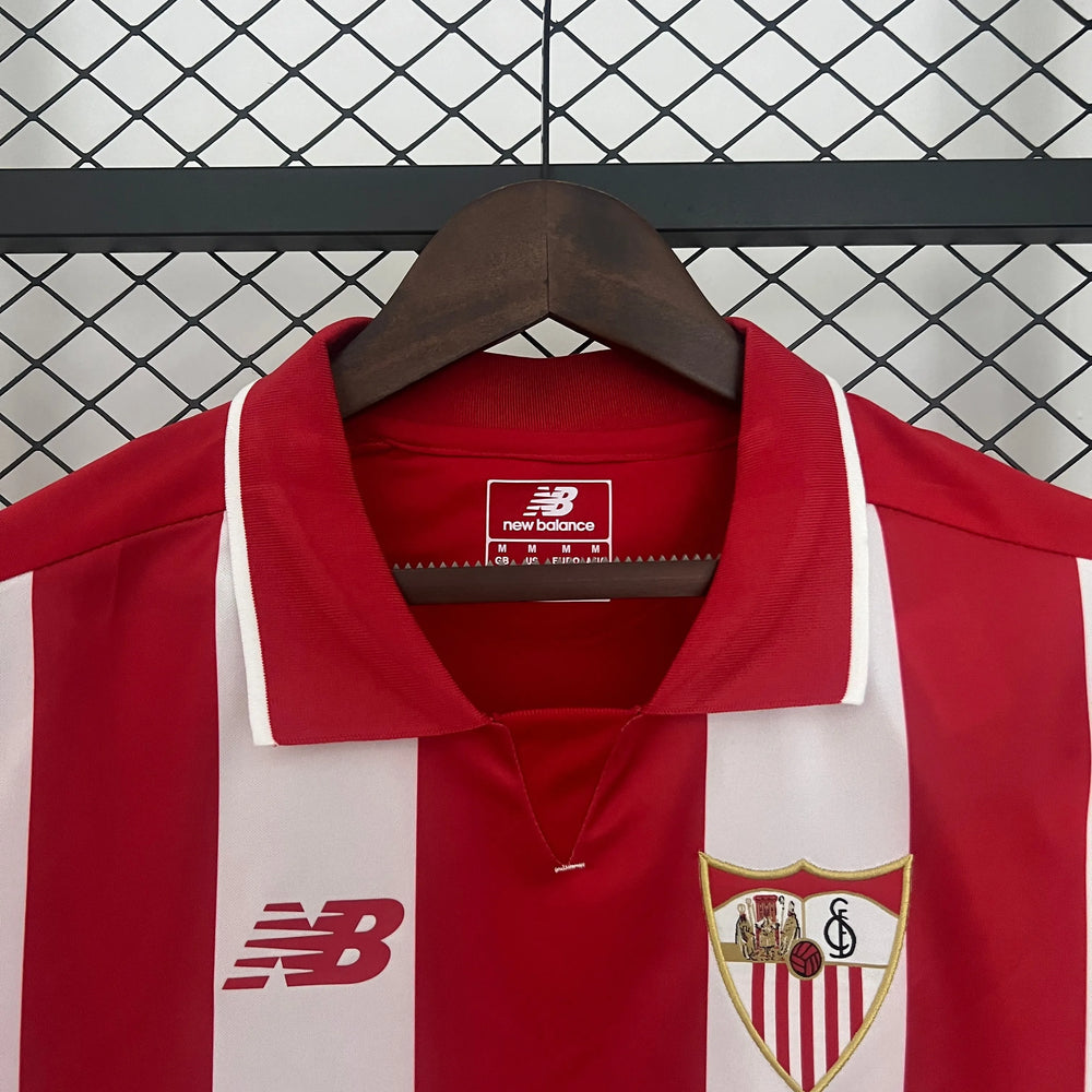 Camisa Sevilla FC II 2015/2016 Retrô Vermelha Masculina New Balance