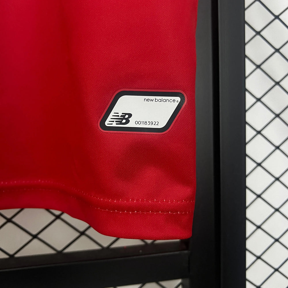 Camisa Sevilla FC II 2015/2016 Retrô Vermelha Masculina New Balance