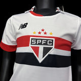 Conjunto Infantil São Paulo I 24/25 Branco