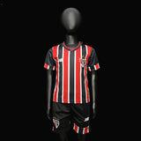 Conjunto Infantil São Paulo II 24/25 Vermelho e Preto - DS Sports - Artigos Esportivos