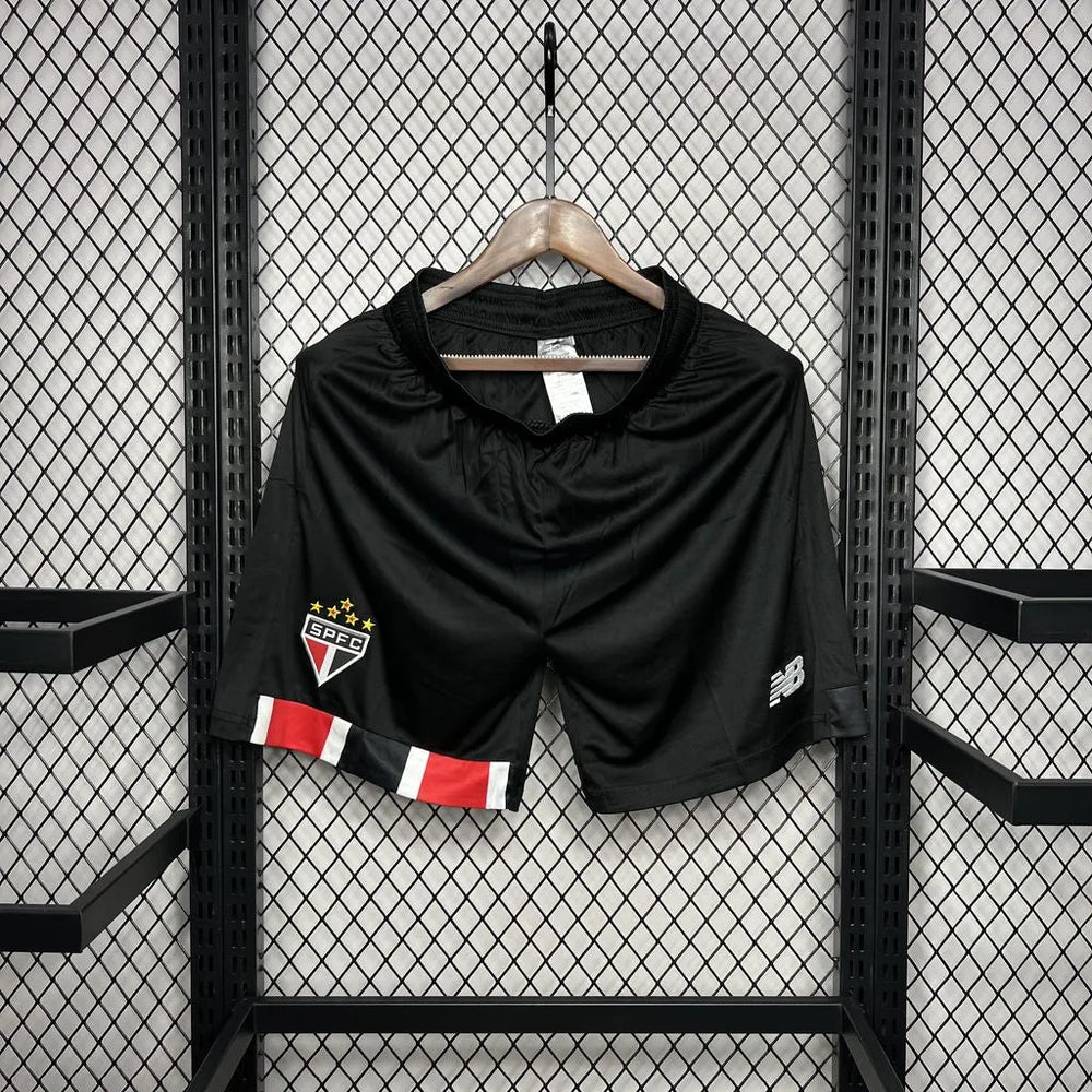 Short São Paulo II 24/25 Preto Masculino New Balance