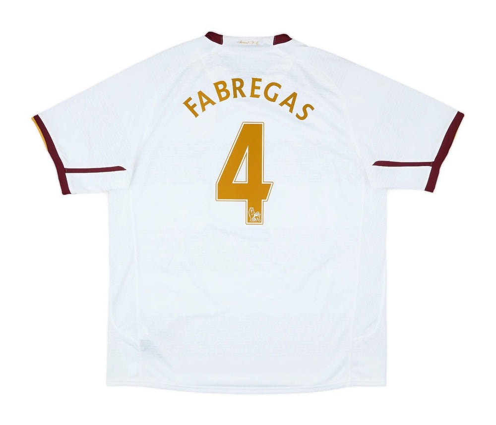 Camisa Arsenal II 2007/2008 Retrô Branca Nike