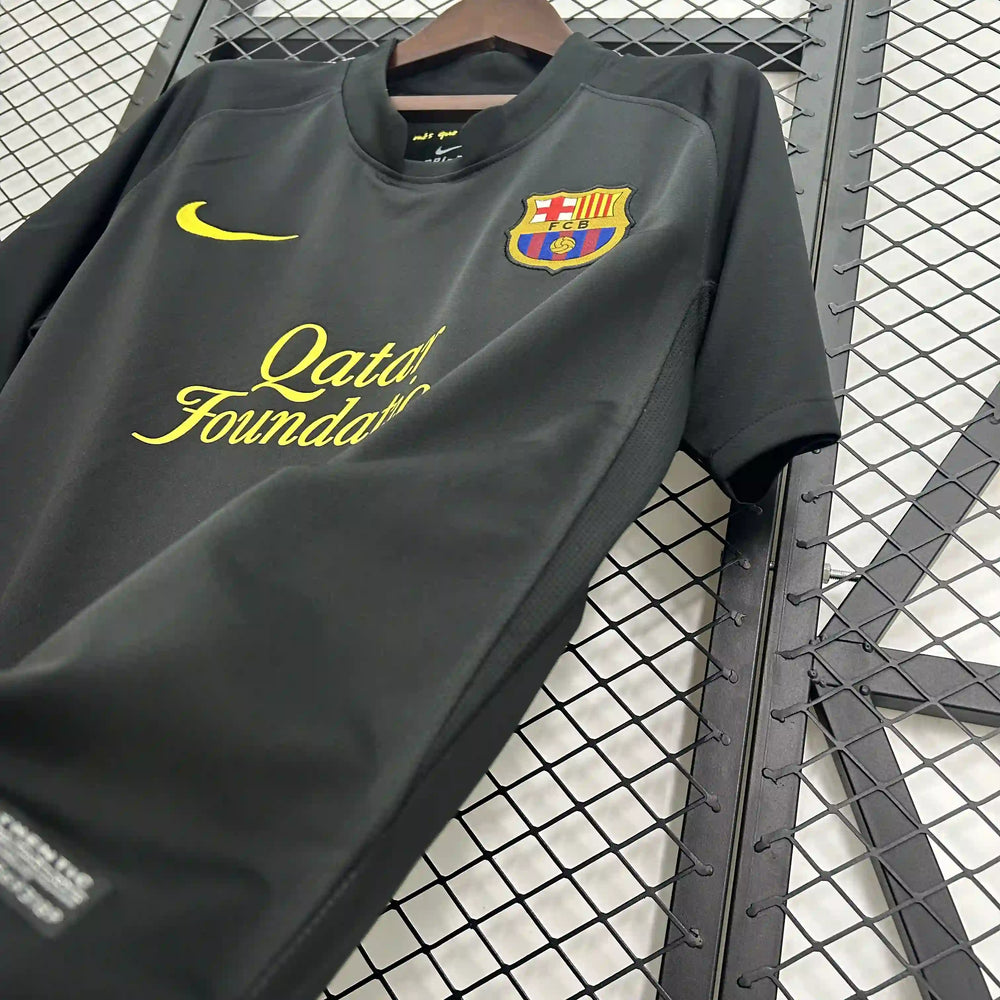 Camisa Barcelona II 2011/2012 Retrô Preta Nike