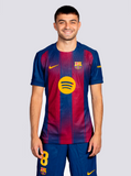 Camisa Barcelona I 25/26 Vermelha e Azul