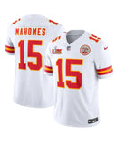 Camisa NFL Kansas City Chiefs Super Bowl LIX Branca Masculina