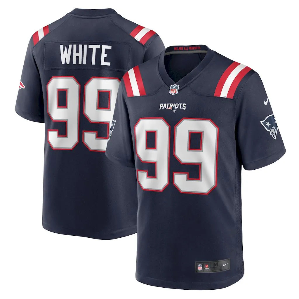Camisa NFL New England Patriots Azul Player Game Jersey