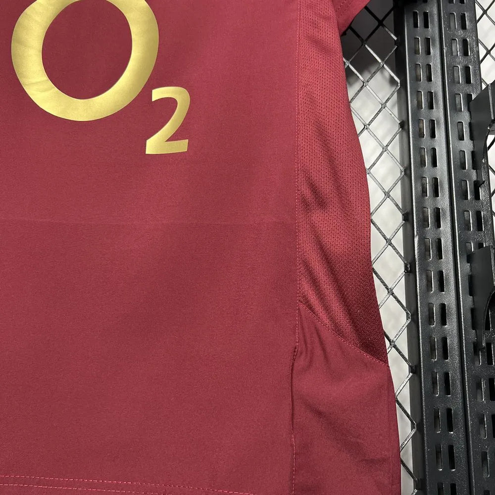 Camisa Arsenal I 2005/2006 Retrô Grená Nike