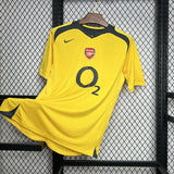 Camisa Arsenal II 2005/2006 Retrô Amarela