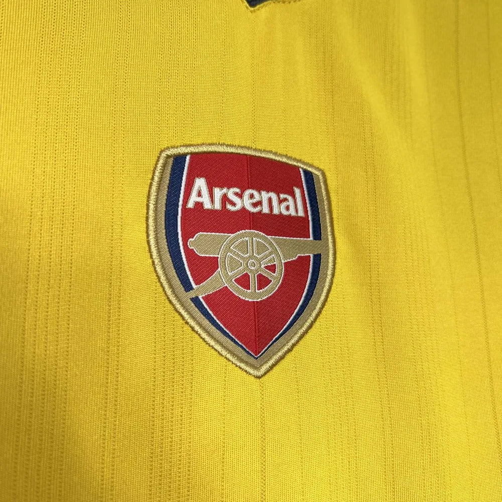 Camisa Arsenal II 2005/2006 Retrô Amarela Nike