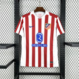 Camisa Atlético de Madrid I 25/26 Vermelha e Branca Masculina