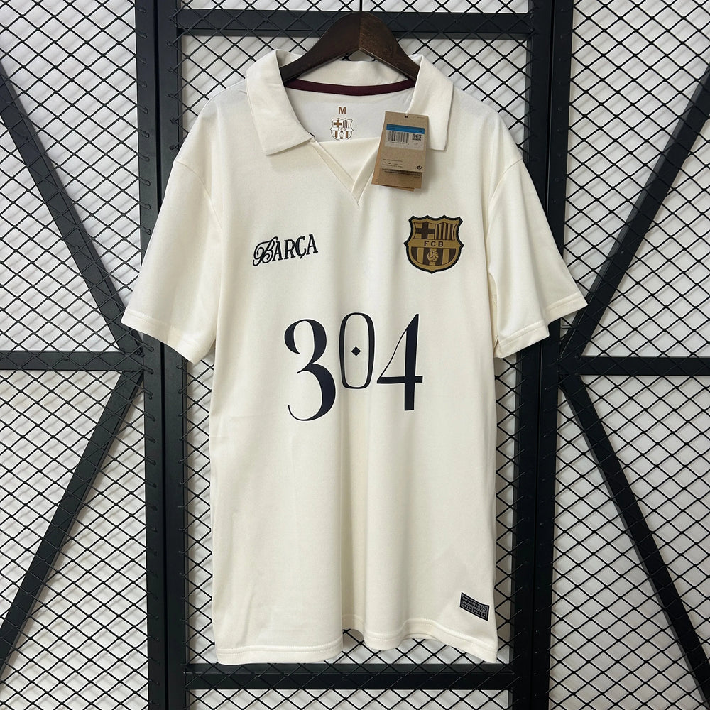 Camisa Barcelona Edição Especial Lamine Yamal 304 Branca Nike