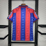 Camisa Barcelona I 1996/1997 Retrô Vermelha/Azul