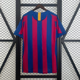 Camisa Barcelona I 2005-2006 Retrô Vermelha/Azul
