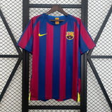 Camisa Barcelona I 2005-2006 Retrô Vermelha/Azul
